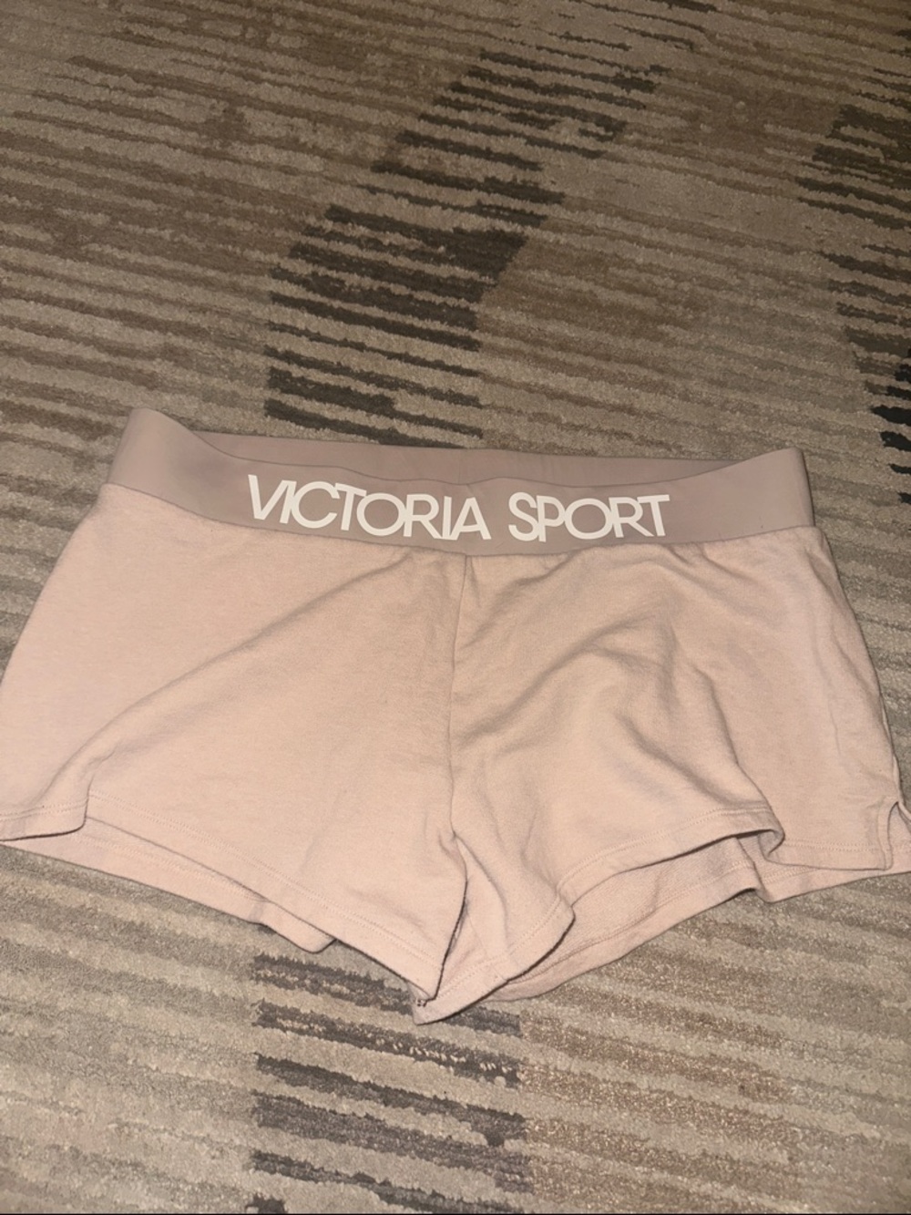 Victoria Sport Light Pink Athletic Shorts